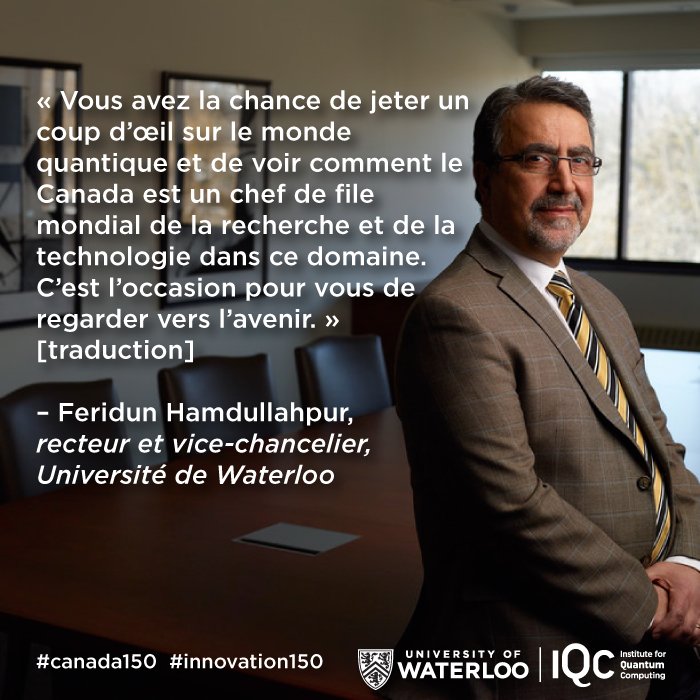 quantumexhibit's tweet photo. La physique #quantique changera notre monde. Visitez l'exposition à @SciTechCanada.  #quantumYOW https://t.co/XYegUkwRPZ