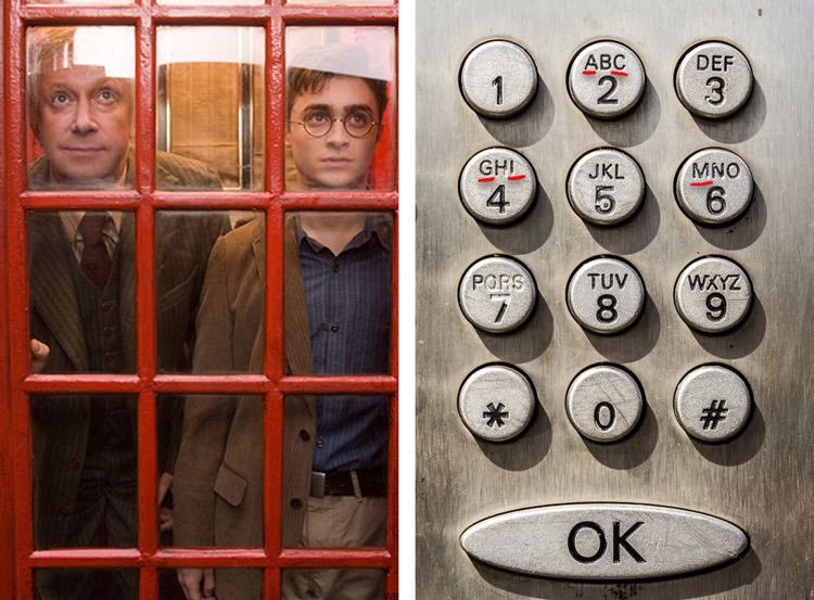 HPotter_France's tweet photo. Le code de la cabine téléphonique pour aller au Ministère est: 62442 (MAGIC). https://t.co/Qn9Us7DnMu