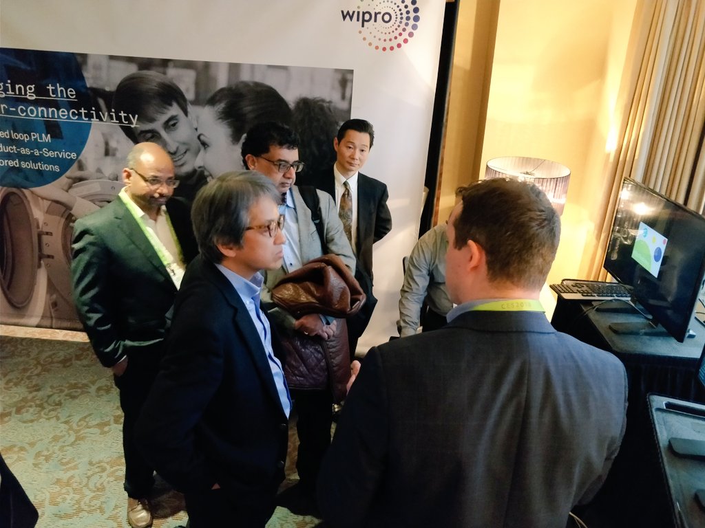 dheersugavanam's tweet photo. Learn the #future of cognitive #IoT device management with #WiSCAN at @Wipro suite 28-105 #CES2018 https://t.co/VL6QXeOBgY