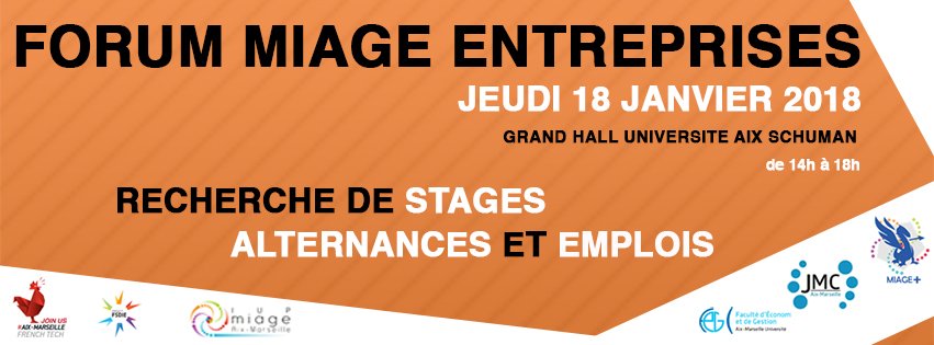 AssoMiagePlus's tweet photo. J-9 avant le forum MIAGE/ENTREPRISES 2018. Plus de 30 entreprises seront présentes. C'est donc le moment pour vous de rencontrer des professionnels dans le domaine de l'informatique. 👔 #ForumMiage2018 @ForumMiage https://t.co/vgwarn3kDQ