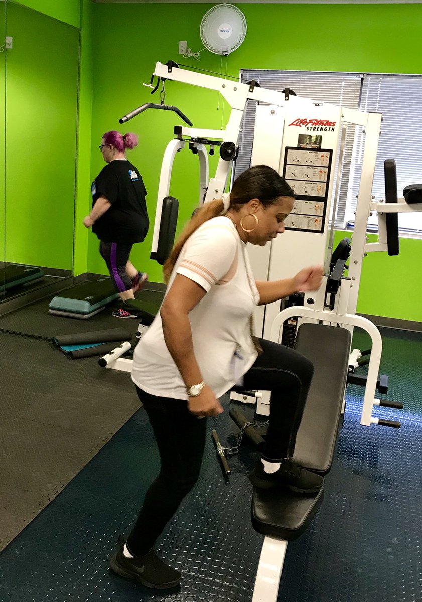 WinAs1Warriors's tweet photo. Body Weight Exercises With @WoodzyWoo512 & @MotivativeMarie!!! #AwesomeATSD #PersonalTrainerDay #FunAtWork https://t.co/BDx99j8vxY