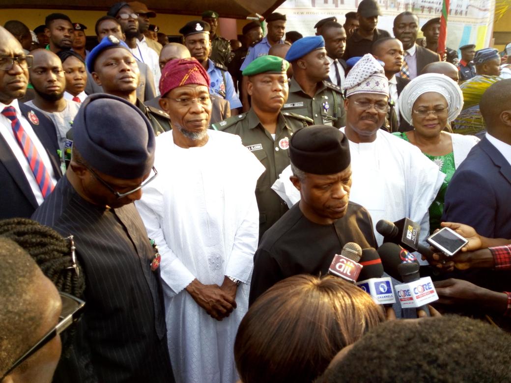 democracyWiD's tweet photo. The Vice President @ProfOsinbajo was at the 1st Southwest Regional Youth Summit in Oshogbo, Osun state today. His views on #Education, #Diligence and #Patience resonates with us as an organization. https://t.co/eoiDwwEc33