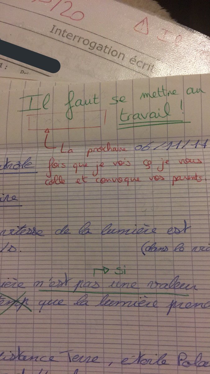 o_SDM_'s tweet photo. Je vous jure j’avais pas triché!!! C’est juste des notes... #Amixemjaimelecole ##AMIXEMJADORELECOLE https://t.co/zxjtdk4LUf