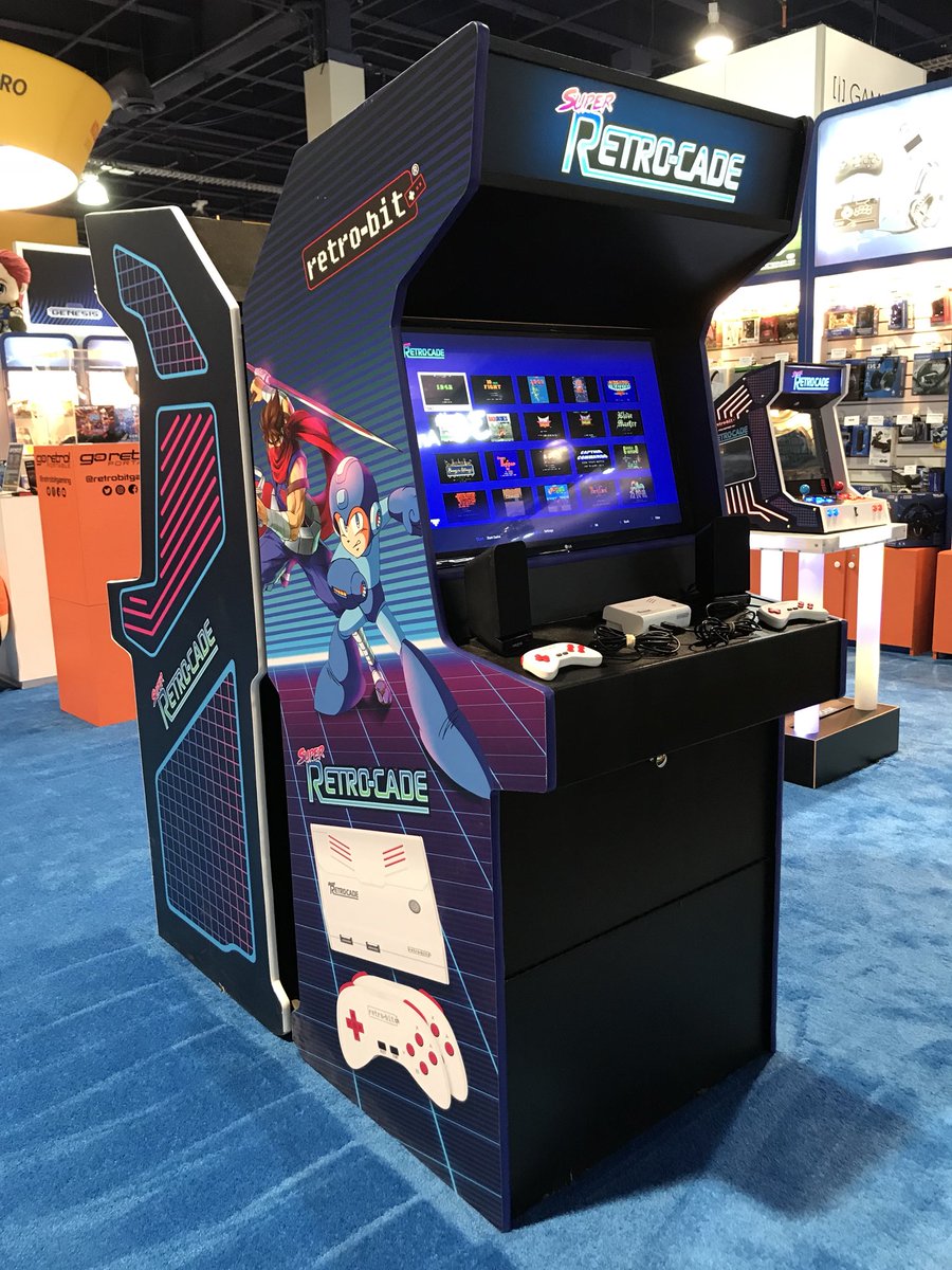 Retro Bit Gaming On Twitter Super Retro Cade On Display And Demo
