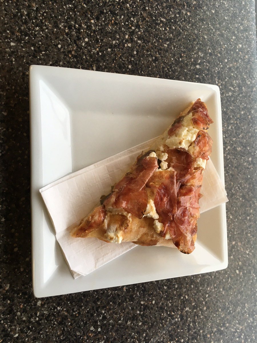 CDBasso's tweet photo. Visiting @italiabakery in #Vancouver to try their creation for @vanfoodster's #FlatBreadChallengeYVR! Romano bread, thin Copa, Ricotta cheese &amp; Sicilian olives! #food #yvr #italy #italyforfoodies https://t.co/JTyHkcd48n