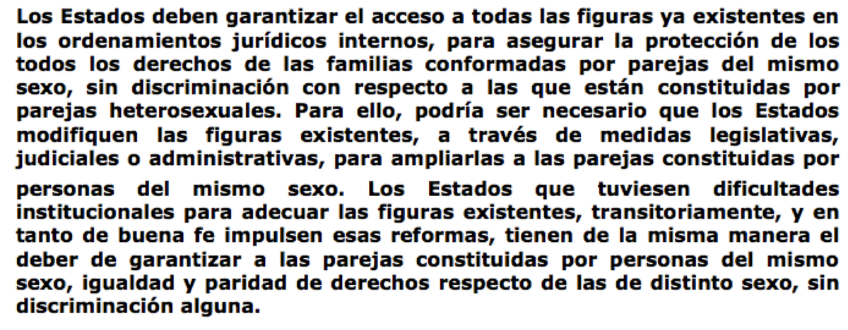 ¡HISTÓRICO! La Corte Interamericana de Derechos Humanos ha dado a conocer la opinión consultiva número 24 en la que señala que el #matrimonioigualitario es un derecho humano, con base en el principio de igualdad. Gran día para la comunidad LGBTI. 🏳️‍🌈🎉