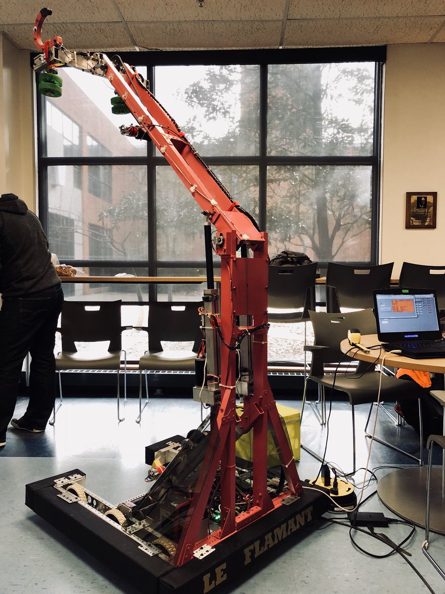 mizzouFIRST's tweet photo. Introducing Le Flamant! The newest edition to our Zou!
#zoukeepers #ri3d #omgrobots #FIRSTPOWERUP https://t.co/cWIpCbZHhG