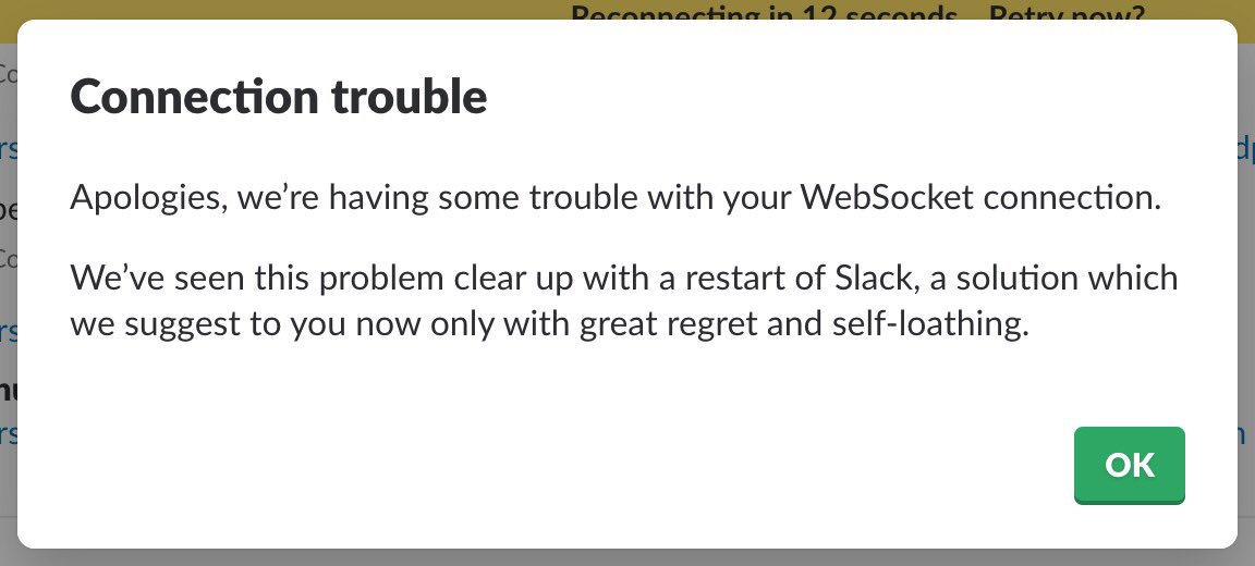 curtisj44's tweet photo. This is great copy (in @SlackHQ) https://t.co/IZDcqSdQsr