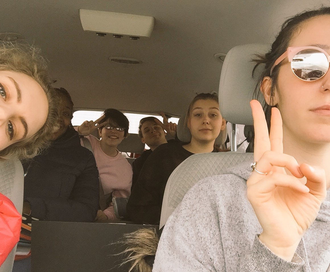 Albion_theatre's tweet photo. Here we come #KCACTF3 https://t.co/sSeqSM9EBt