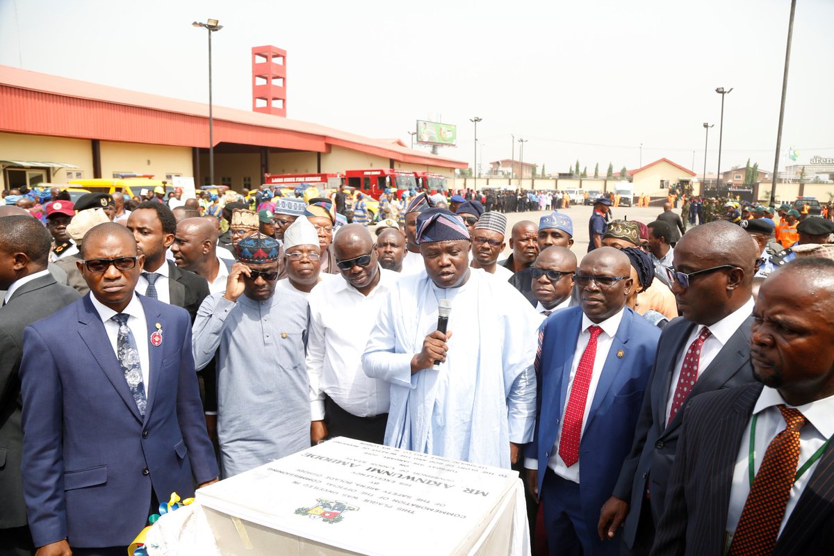 ambodeonceagain's tweet photo. @AkinwunmiAmbode commissioned #first #Safety #Arena in #Nigeria at Bolade #Oshodi. @lasemasocial  #LASEMA + other safety #agencies will now b #together for swift response to issues. @lagospedia @HIDtijani @Gidi_Traffic @ojokorolcda  @followlasg #AMBODE #AGAIN https://t.co/8bjnLa5nte