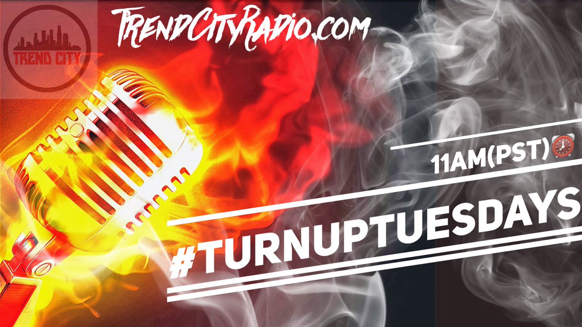 TrendCityLive's tweet photo. Live Radio, Now playing: 
@Datkillachris - Soul Search (Ft Kutt Calhoun &amp; Mikey Boohyah)

🎙🔥on #TurnUpTuesdays

Tune in!
 ➡️https://t.co/S5bIz4DxdO https://t.co/1S3bE6ufDU
