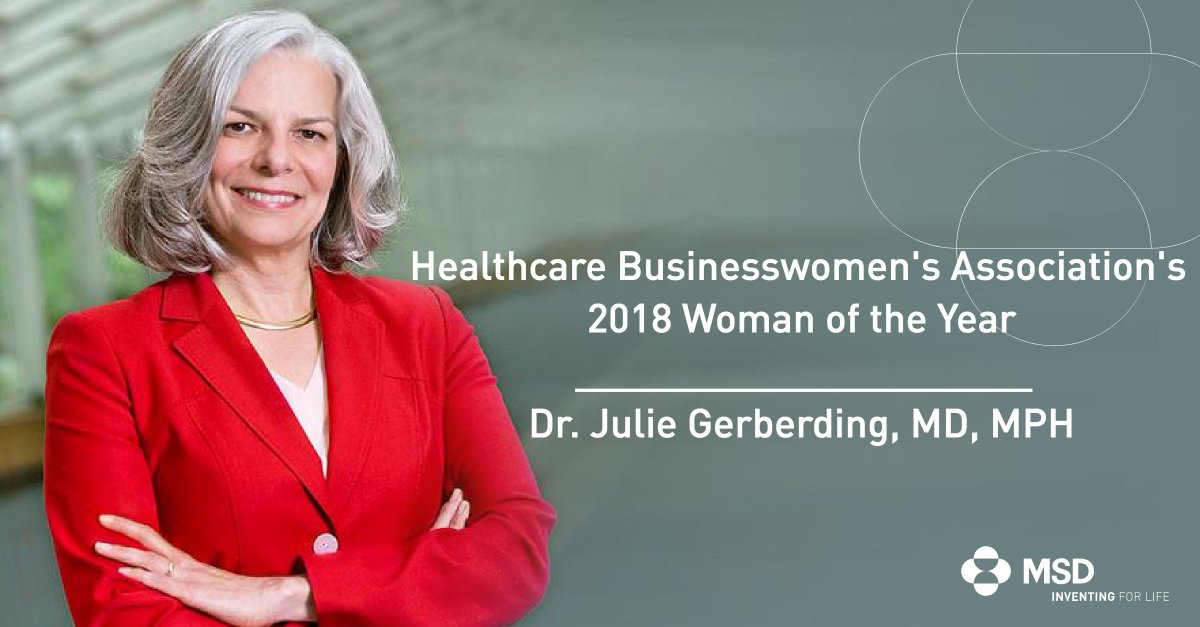 MSDInvents's tweet image. As a mentor and leader at the forefront of the world’s most pressing population health issues, Julie Gerberding earns recognition as @HBANet’s Woman of the Year. #InventingForLife
