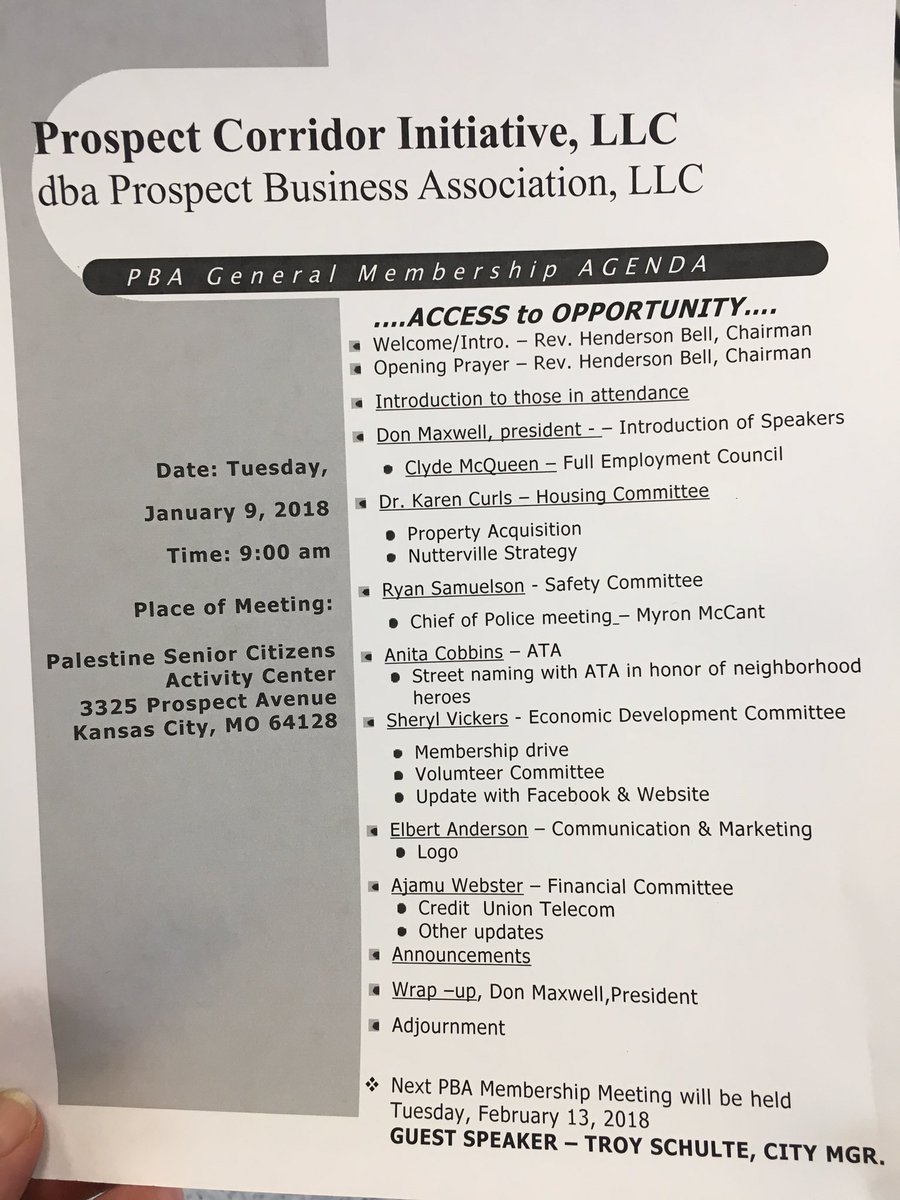 RuKCMO's tweet photo. @rabbitsandgoats @TomGerend @KerrieTyndallKC @FrischPlan @kckansascity @BrookingsMetro @RideKCTransit @FEC_KC's Clyde McQueen makes the point that #transitdependent residents need access to #jobs in their neighborhoods at Prospect #SmallBusiness Committee #ShopLocalKC business owners building community through #economicdevelopment https://t.co/8ieMfLKdUX