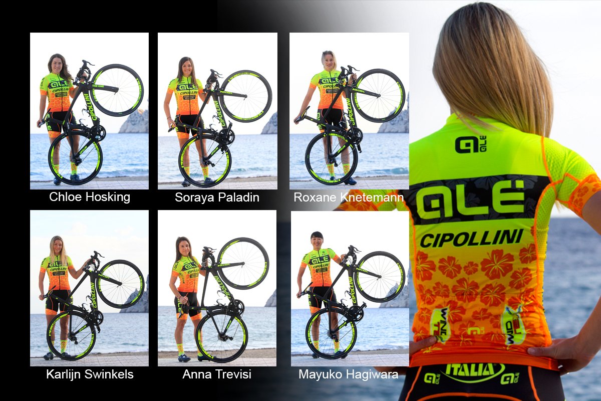 Women <a href="/tourdownunder/">Santos Tour Down Under 🚴🚴‍♀️</a> - the line-up: <a href="/chloe_hosking/">Chloe Hosking OLY</a> <a href="/SorayaPaladin/">Soraya Paladin</a> <a href="/annatrevisi/">anna trevisi</a> <a href="/Swinkels_K/">karlijn swinkels</a> <a href="/RoxaneKnetemann/">Roxane Knetemann</a> <a href="/MayukoHagiwara/">Mayuko Hagiwara</a> #Ale #YellowFluoOrange