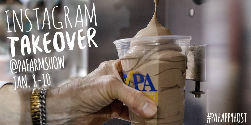 visitPA's tweet photo. Grab a milkshake at the @FarmShowComplex during #PAFS18 and get a behind-the-scenes look via our Instagram page from our #PAHappyHost! Follow visit_PA on Instagram to learn more! https://t.co/XMUtLEOkVh