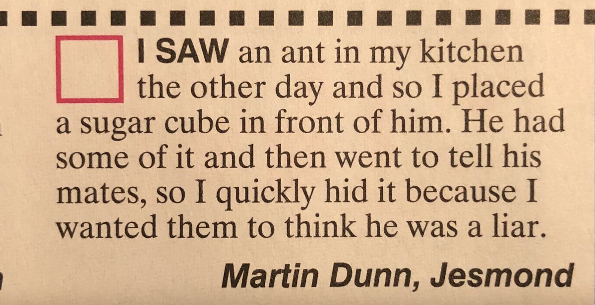 ChrisGPackham's tweet photo. Behold the sheer genius of @vizcomic https://t.co/ct0UGasYA3