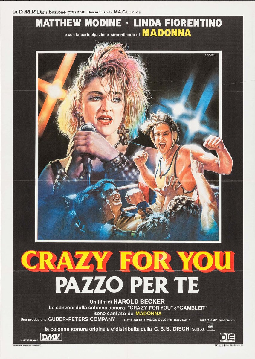 Matt Mulcahey Auf Twitter Pic Of The Day Madonna Pops Up Briefly In 1985 S Vision Quest As A Singer At A Club That Was Enough For Italian Artist Enzo Sciotti To Matt Mulcahey Auf Twitter Pic Of The Day Madonna Pops Up Briefly In 1985 S Vision Quest As A Singer At A Club That Was Enough For Italian Artist Enzo Sciotti To