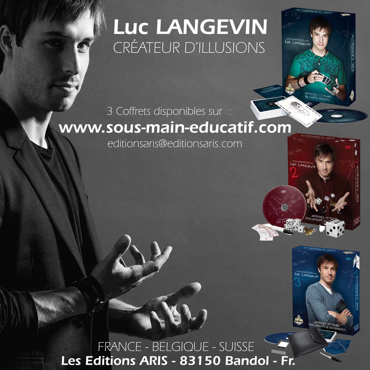 Amis français; Si vous désirez devenir magicien, mes 3 coffrets pour apprendre sont disponibles ici:
sous-main-educatif.com/fr/15-devenez-…