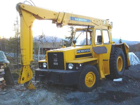 PlanetCranes's tweet image. CHOICE OF 3 - MOELVEN TRACTOR MOUNTED CRANES planetcranes.com #usedcranesforsale #moelven #tractormounted #heavyequipment