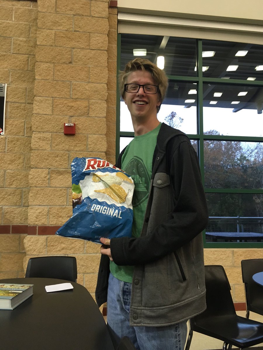 CONGRATS TO VINCENT CROWNS our official contest winner! You can pick up your prize in the school store ~ $5 school store credit. #LTerraCycle #DECA #SaveEarth