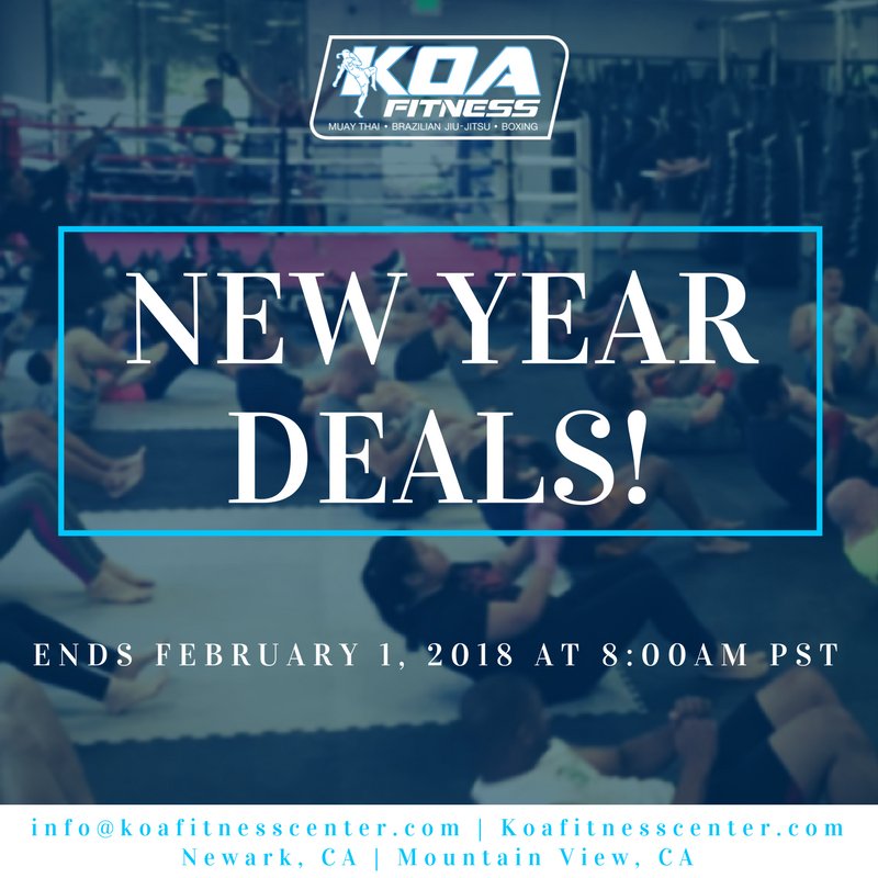 Start 2018 right with Koa Fitness and save big with these New Year Deals! conta.cc/2FkGisu
