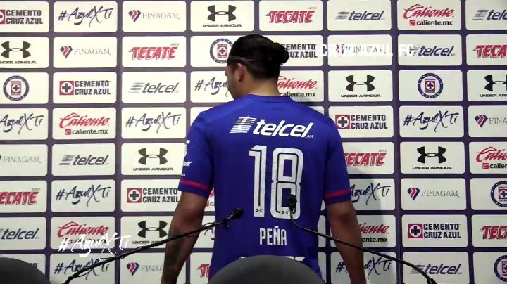 Carlos "El Gullit" Peña utilizara la dorsal 18 🚂
#CruzAzul