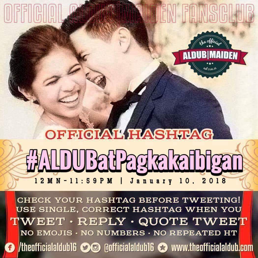 ofcaldubsaudi16's tweet photo. Spread  our OHT for today
#ALDUBatPagkakaibigan
Happy Twitting ADN

@mainedcm @aldenrichards02 @ofctrendsetter @officialaldub16 @chie_chie26 @lhen_qt02 @grabesila @usukran5 @Rayyhanan https://t.co/nfJooF4Ca5