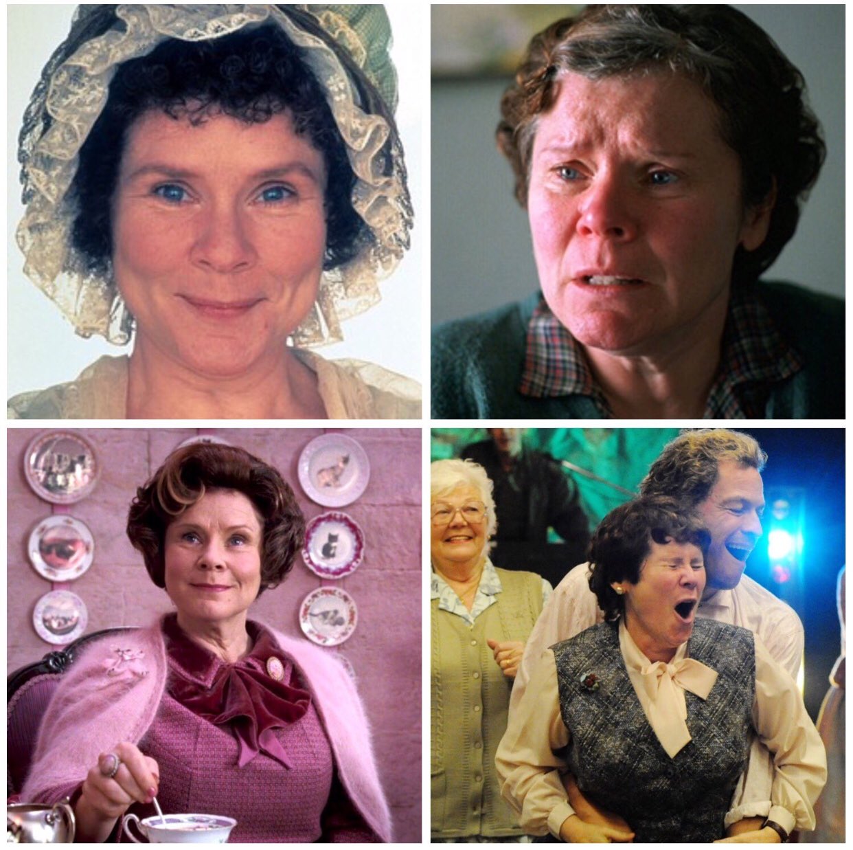 Happy birthday, Imelda Staunton (b.1956)! Some highlights:  