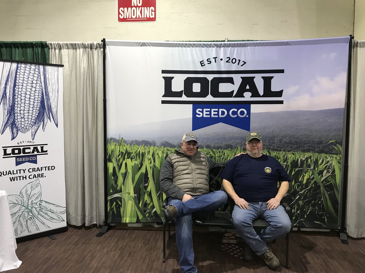 RevereSeed's tweet photo. Visit Local Seed Co. at Keystone Farm Show. We are located in Memorial Hall, booth W315 &amp; W316! #localseed #localpeople #localquality https://t.co/a0kcvKUhY0