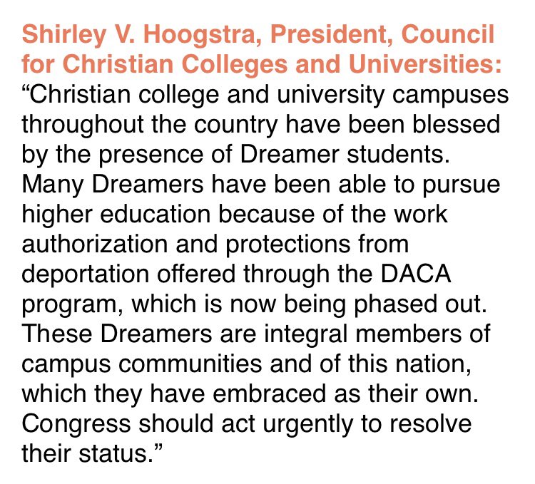 MatthewSoerens's tweet photo. Today, evangelical leaders from @WorldRelief, @NAEvangelicals, @ERLC, @nhclc, @cccuorg &amp; more sent a letter to Congress, exhorting then to work on a bipartisan basis to urgently pass legislation for Dreamers losing DACA status https://t.co/4NuhSfDsP2 https://t.co/IUKggf3xdk