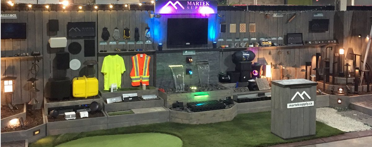MartekSupply's tweet photo. #LOCongress is underway!!! Come visit us at Booth 2414. #landscaping #wac #alliancelighting #permaloc #castlighting #polymericsand #sablemarco #artificialgrass #awg #Truaudio #Sonos #startoftheseason #bringonspring https://t.co/TRLv0FsD0b