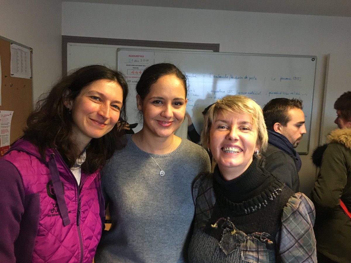 ChadiaLimam's tweet photo. L’année 2018 commence sous le signe de l’#insertion et du #partenariat. Visite des #chantierdinsertion #iae sur le canton de #Saint-Julien-en-Genevois @Dep_74 https://t.co/C34PTLGzIF