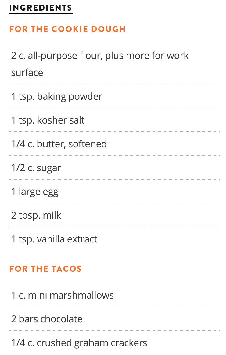 PlatesClean's tweet photo. Are you guys ready for the greatest #dessert today? OK here you go s’mores tacos perfect for kids and adults and for this cold weather too enjoy it #delish https://t.co/yrulnGbDud