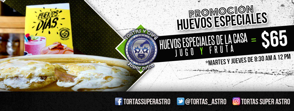 PROMOCIONES LLEGAN A :
#TORTASSUPERASTRO
#RT #MartesDeGanarSeguidores