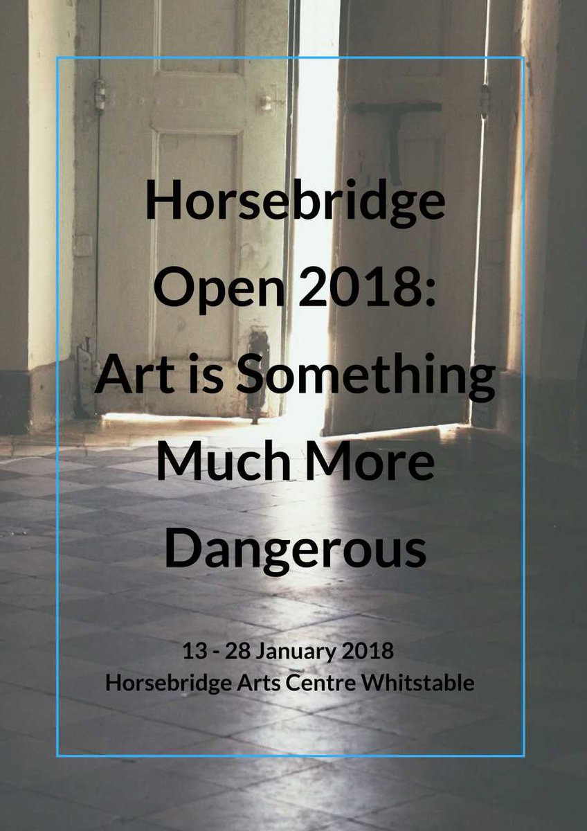 thehorsebridge's tweet photo. The #open #submission #exhibition taking place between 13th and 28th Jan 2018 will allow for a closer look into domestic interiors and for memories, dreams and projections to swirl around the gallery space. If you're curious, come see it soon! https://t.co/FkspGmiWfn