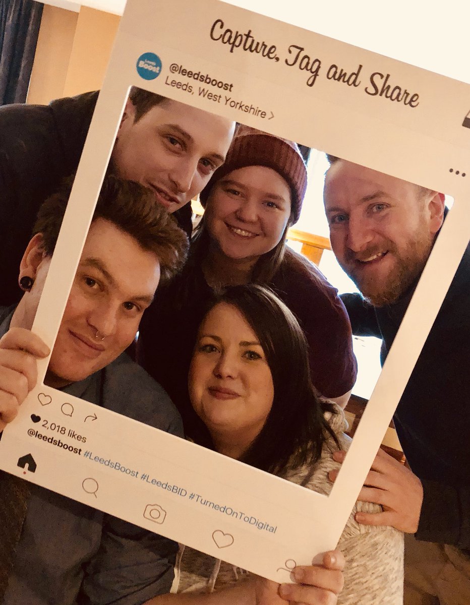 LeedsBoost's tweet photo. Fantastic session with the team from @CuthyBrodrick. #BruceSpringsteen fans look out - we are coming for you! #FindYourTribe #Social #TurnedOnToDigital #LeedsBoost #Leeds https://t.co/72dO1cujxL