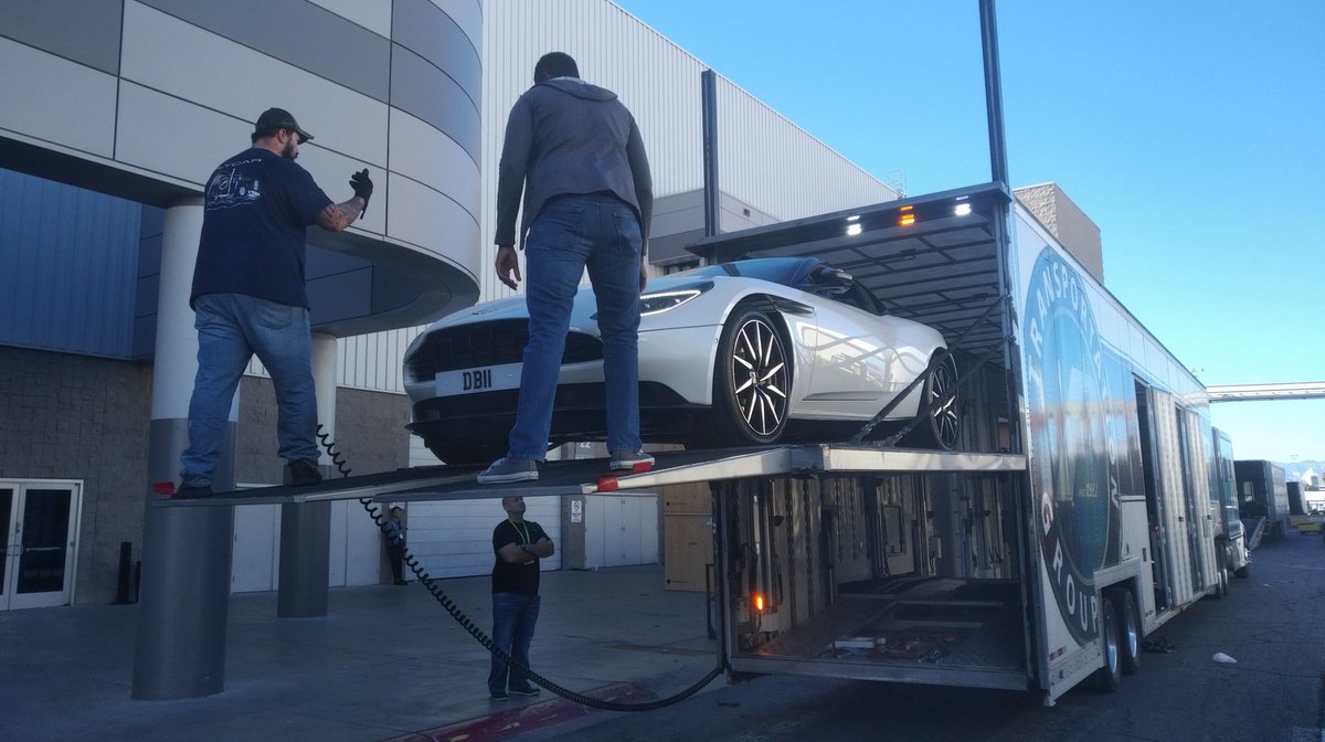 QNX_News's tweet photo. Easy does it, gentlemen! That @astonmartin DB11 is a beauty and can be seen featuring the #BlackBerryQNX Hypervisor, Instrument Cluster, and CAR Platform for Infotainment. Check it out at #CES2018 North Hall Booth 7523. https://t.co/nuqWPil3CH https://t.co/fXTVAiAUnp