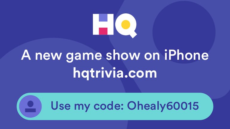 MattDaWineGuy's tweet photo. I’m playing a game calledx @hqtrivia. You should play too. Use my code ‘Ohealy60015’ to sign up https://t.co/54KmabgGYZ https://t.co/yS5GHAuv2Q