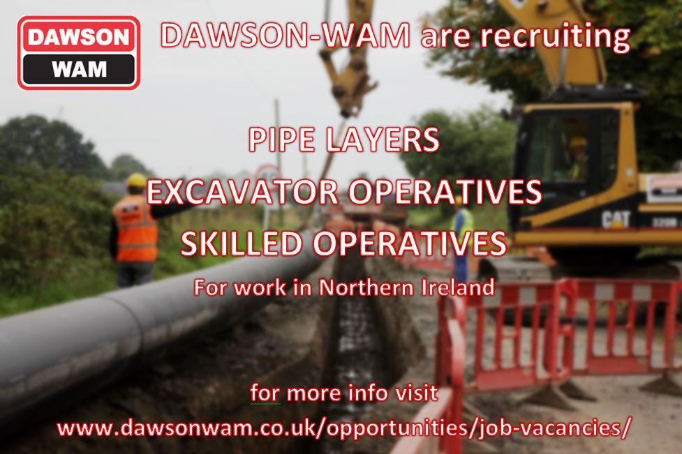DAWSON_WAM's tweet photo. DAWSON-WAM are recruiting

#PIPELAYERS
#EXCAVATOROPERATIVES
#SKILLEDOPERATIVES
For work in #NorthernIreland

for more info visit
https://t.co/6FY3sJrOWP https://t.co/vT0mDvVUM7