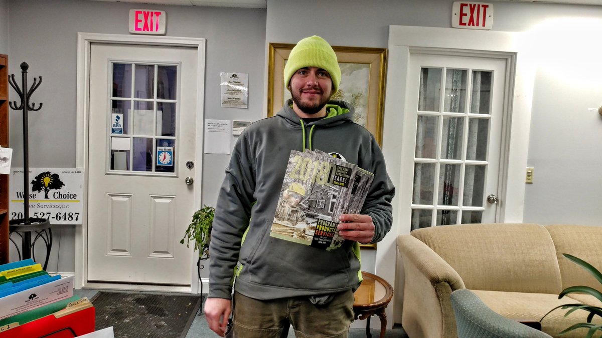 He's a tough one to get in front of the camera, even harder to get him to smile, but this made his day! Thank you @VoiceOfTreeCare and congratulations Dave Bocci​. We are very proud to have one of our own grace the TCIA 2018 cover!