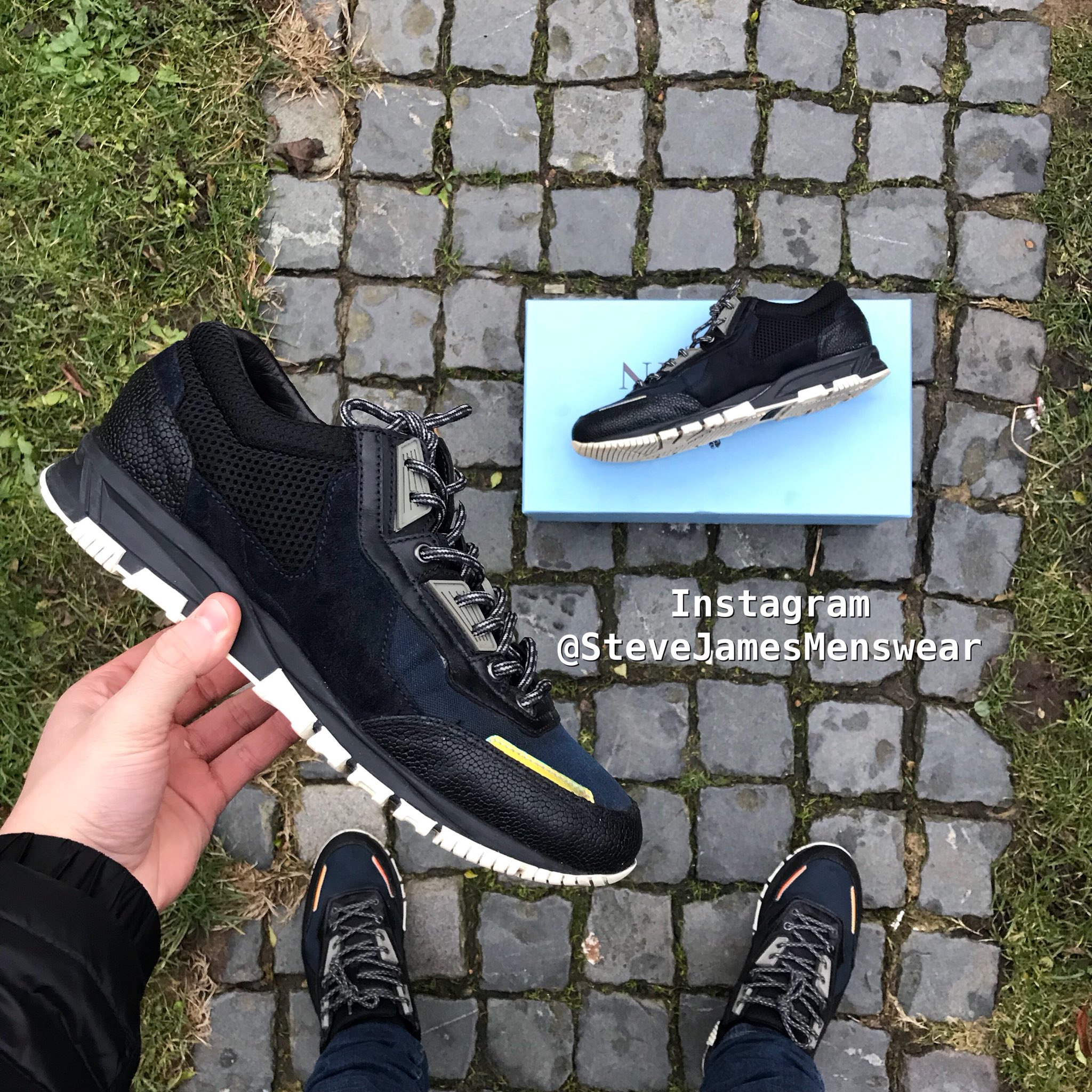 lanvin technical runner