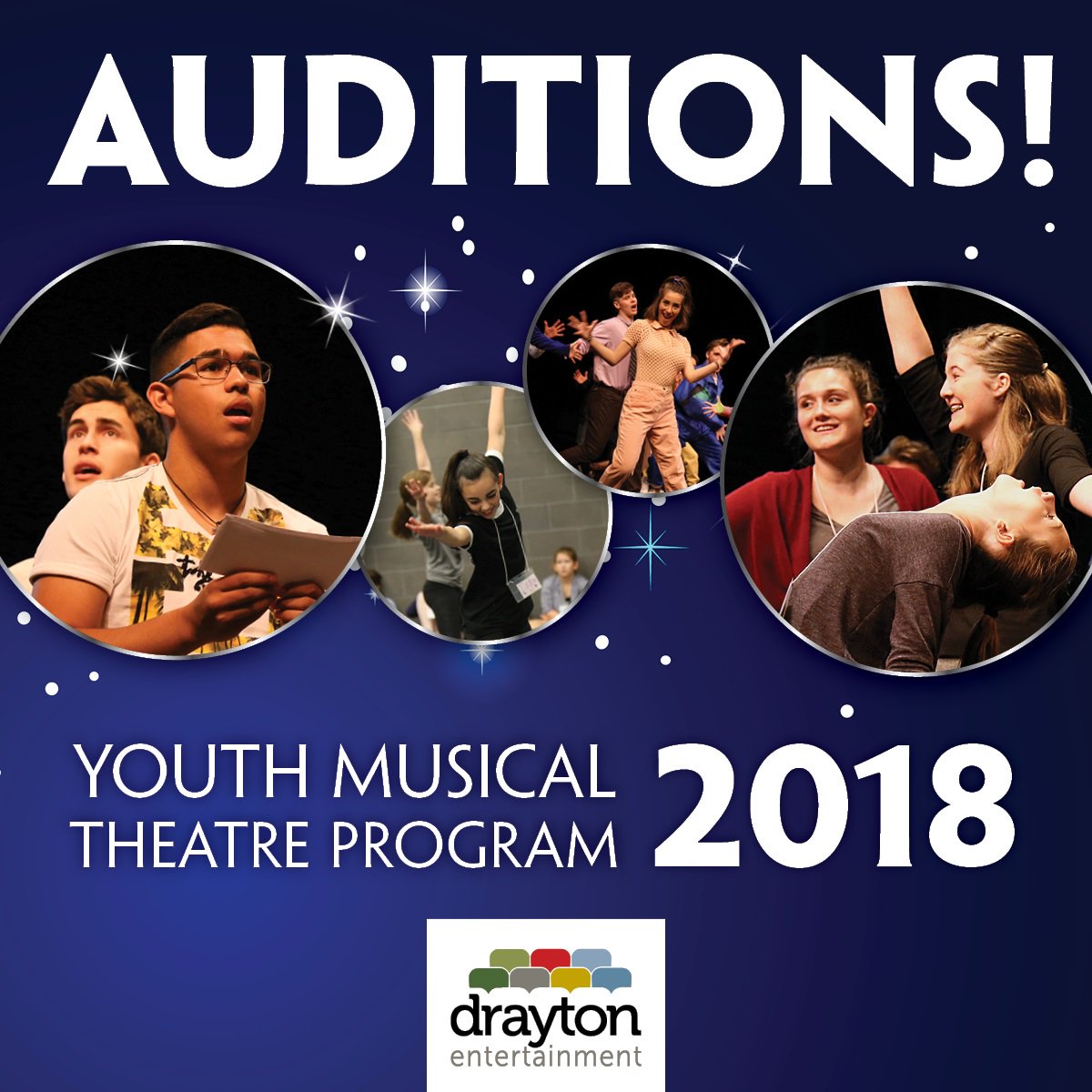 drayton_theatre's tweet photo. Do you have an aspiring star in your family?  We are holding auditions for our #Youth Musical Theatre Program at 3 of our locations! #Cambridge #GrandBend #Penetanguishene  https://t.co/39QnlJ5BHT https://t.co/sapHiWj8Ub