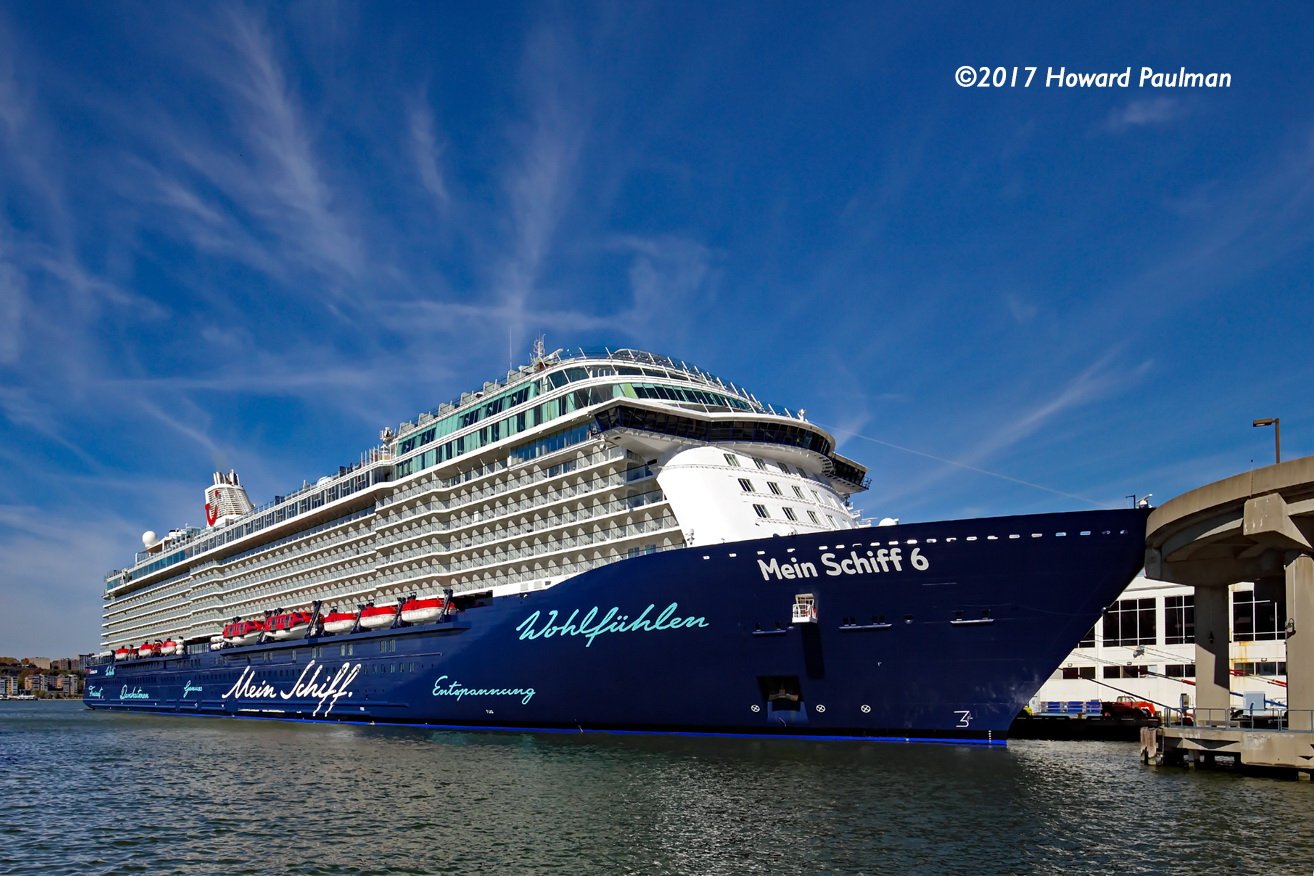 Howard Paulman On Twitter Mein Schiff 6 Berthed At Pier 88