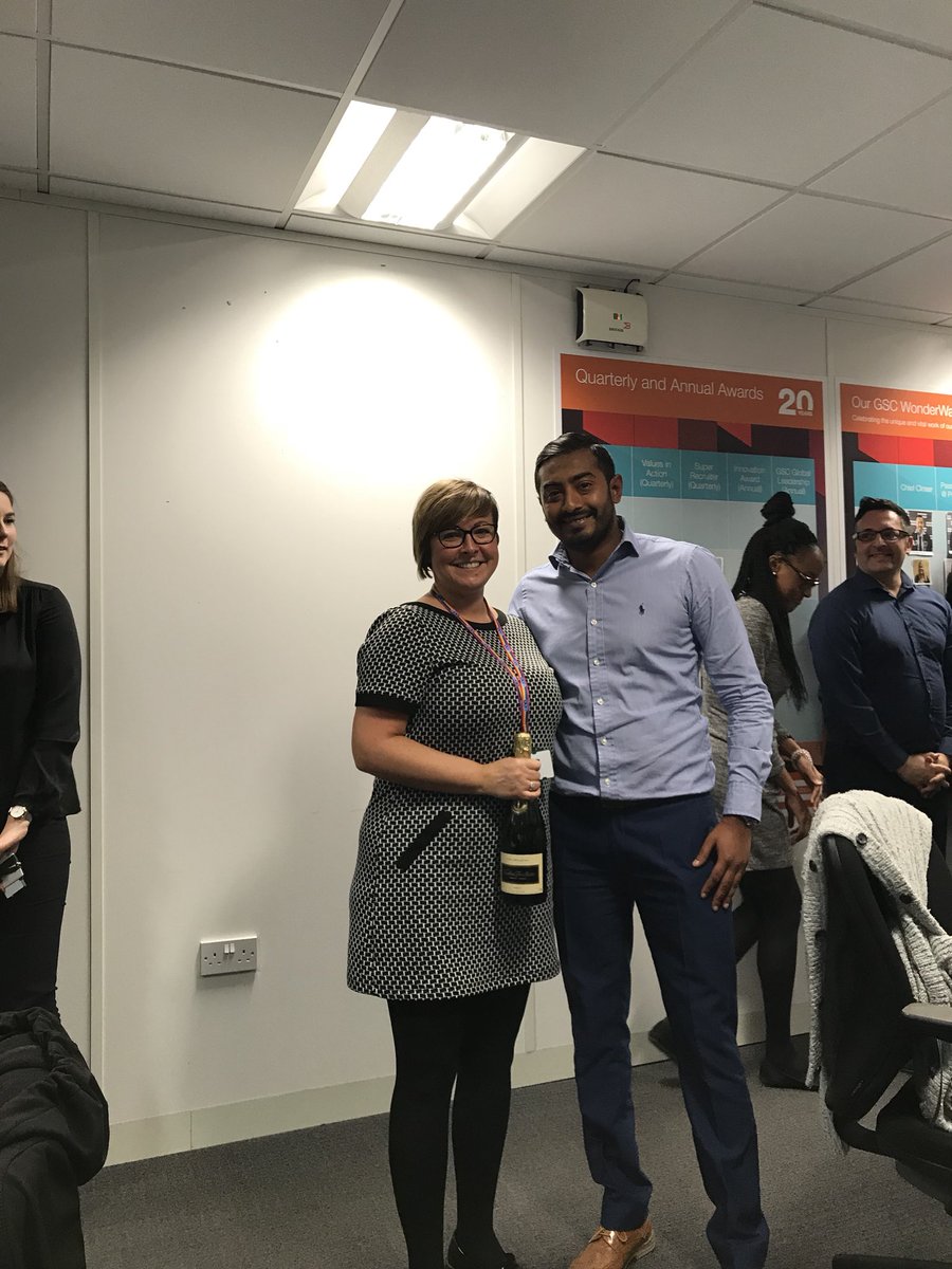 ClairHusband's tweet photo. Congrats to Nichola Goulding on being named @RSOutsourcing Chief closer Winner! Keep up the great work! #work4RS #MANCGSC https://t.co/VRg6XUeLTZ