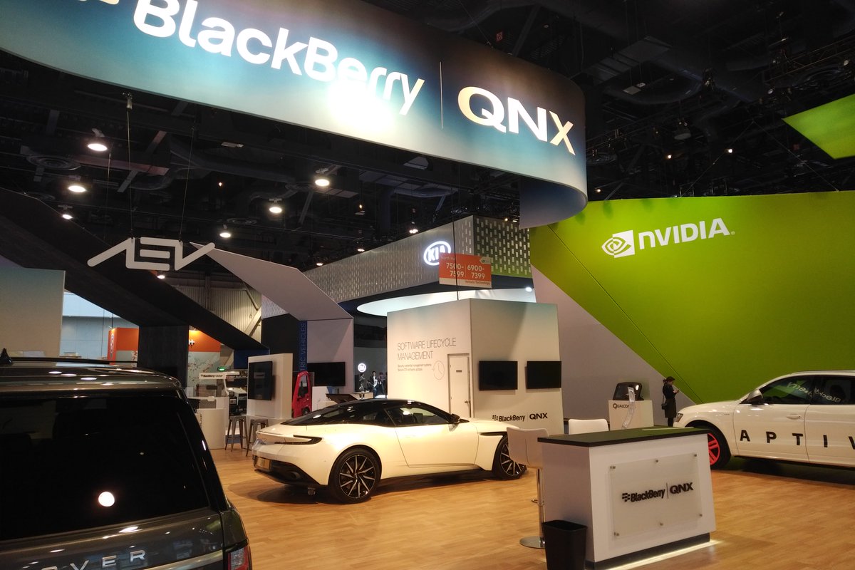 QNX_News's tweet photo. We're ready to go at North Hall Booth 7523 at #CES2018! Visit #BlackBerryQNX to learn why ours is the safe and secure foundational software for connected and #autonomousvehicles.  https://t.co/yMLkzMo3TK https://t.co/Qu5Jdod1Qe