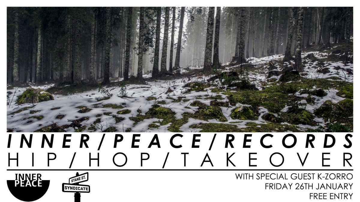King_Boyden's tweet photo. My first 'Tweet'... is also my first event of #2018 - Inner @InnerPeaceRec  Hip Hop Takeover @stanestree FRIDAY 26th Jan - Free Entry https://t.co/4rw12Gi0an