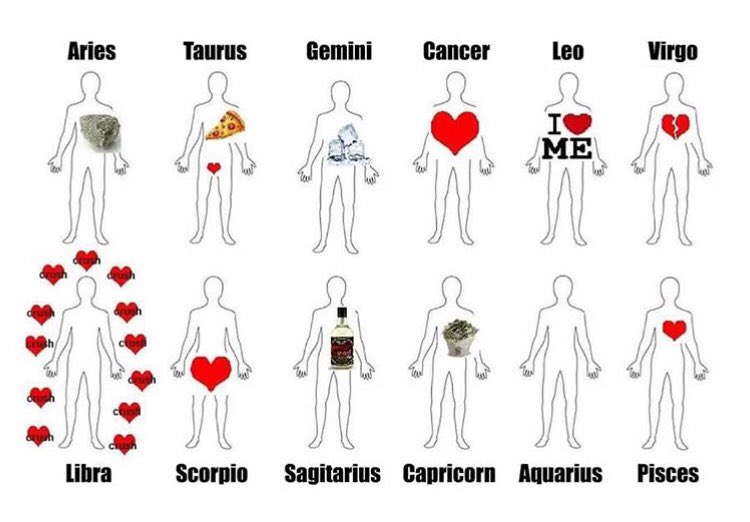 fraybomb's tweet photo. this is still the truest thing ever made for zodiac signs. don’t @ me. https://t.co/fg4IpLvIpF