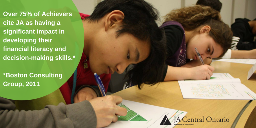 JACentralON's tweet photo. Participating in a JA program has many benefits for students. Our programs offer multiple skill-building opportunities for youth! We look forward to starting a busy winter and spring season of JA programs!  #JACentralOn @ja_canada @JAWorldwide https://t.co/Pe8X8PGyYT
