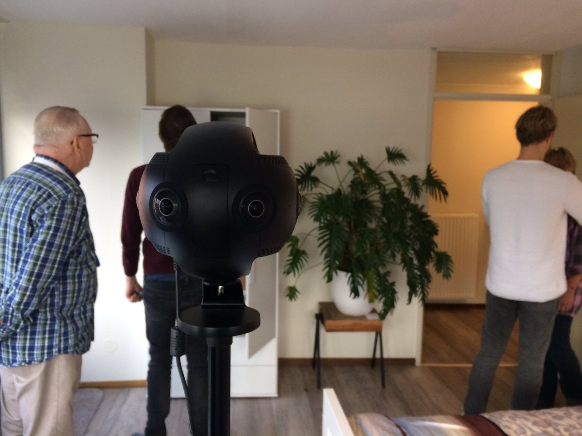 RamonLuijten's tweet photo. Great #VirtualReality shoot today on #eHealth to increase awareness on #opportunity for elderly @emansionNL https://t.co/u7mxZlKYgB
