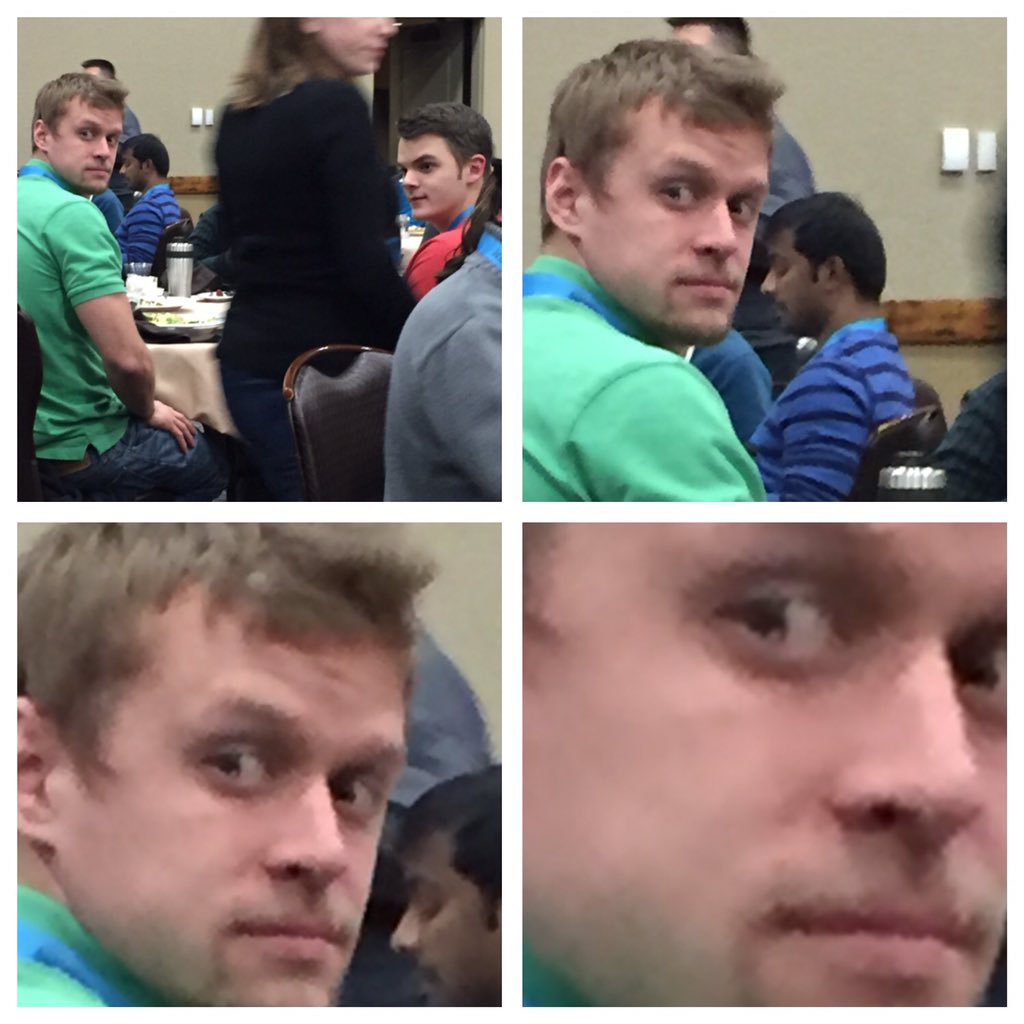 Chompetto's tweet photo. Please alert the Sandusky police department if you see this man. @cops #codemash https://t.co/p5CUKZEFKE